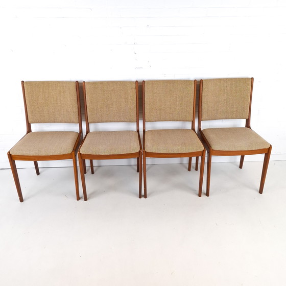 Image 1 of 4X Vintage Stoelen Deens Design