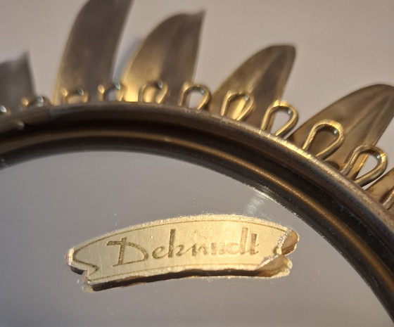 Image 1 of Specchio solare 35cm Deknudt vetro convesso 14cm 1970. Dimensioni rare