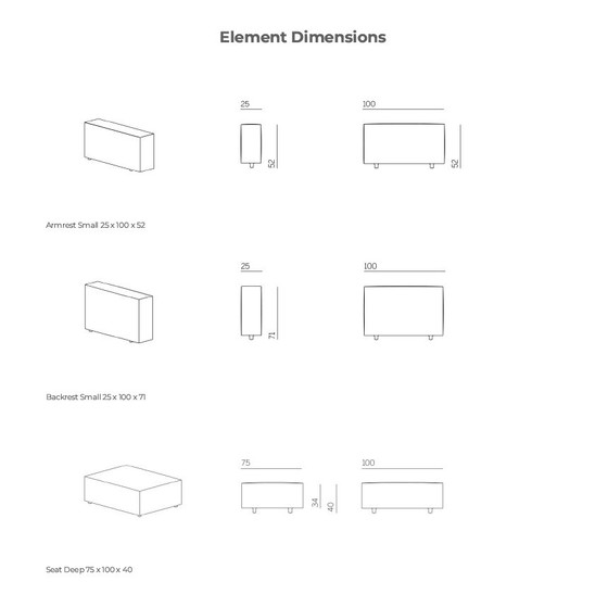 Image 1 of Montis Domino'18 Elements corner sofa