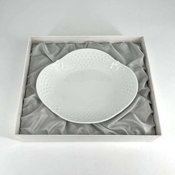 Image 1 of Elegante Meissen Porzellan Schale – Design Ludwig Zepner – Weißware in OVP