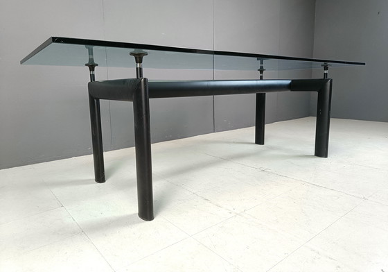 Image 1 of Lc6 Dining Table By Le Corbusier For Cassina, 1990S