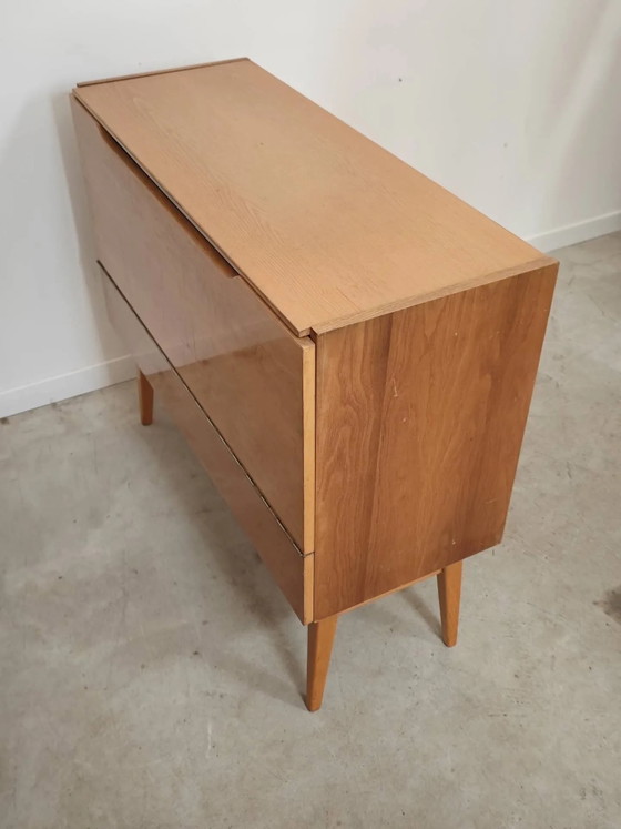 Opbergkist met deksel / minibar van Landsman / Nepozitek 1960 – Opbergkast, Wood, Mid Century Modern (photo 21 of 24)