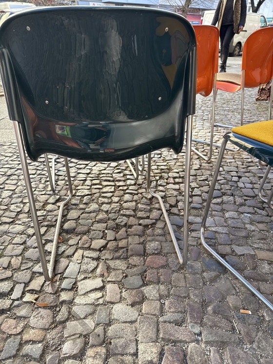 Image 1 of 6x Swing stacking chairs from Drabert | Designer Chairs
