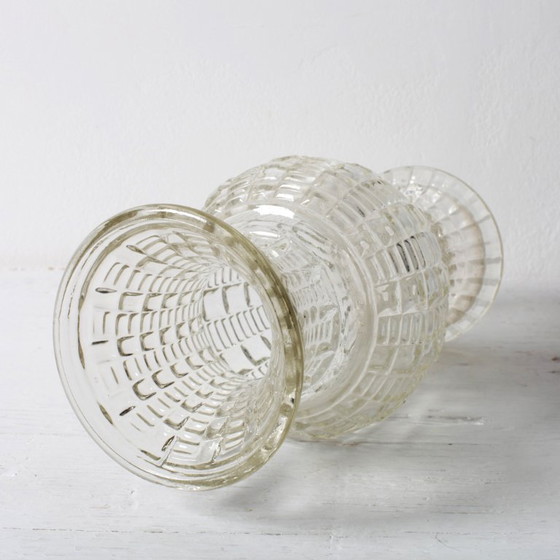 Image 1 of Art Deco Glass Vase: Mid-Century Fidenza Italian Design / 1960s