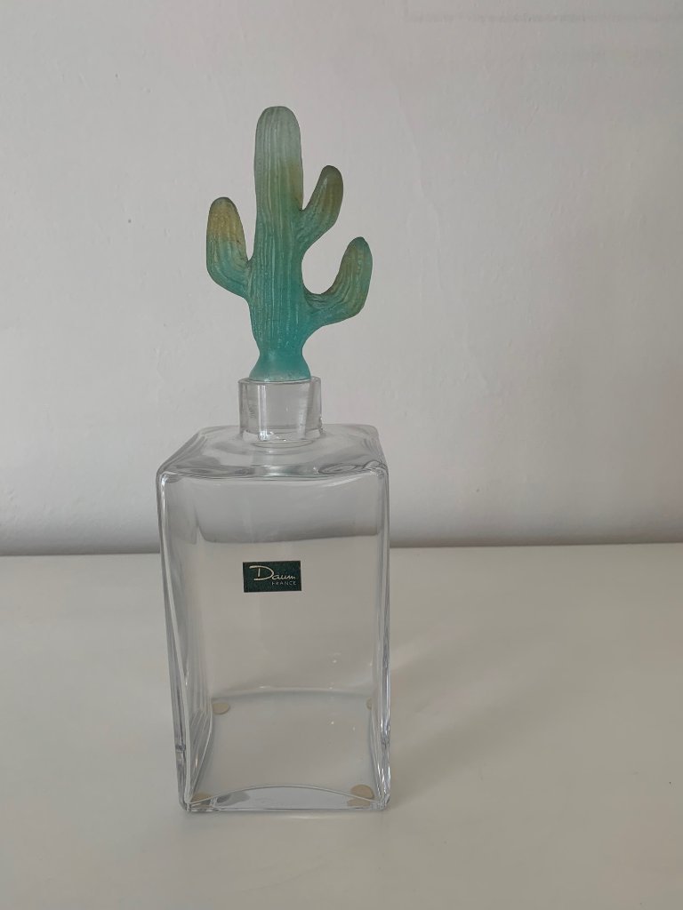 RARE: Daum France “Cactus” Carafe – Design Hilton McConnico