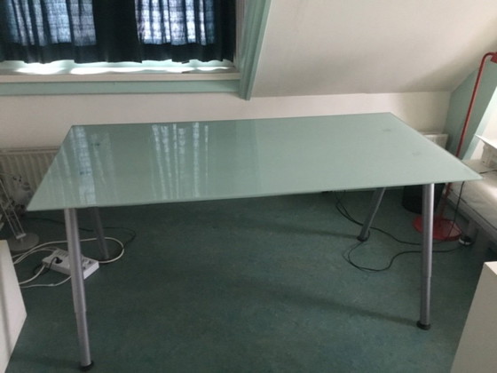 Image 1 of Glass table
