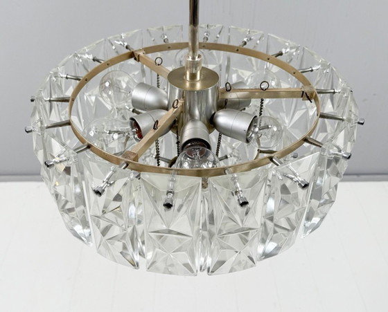Image 1 of Mid Century Lustre/plafonnier de Kinkeldey, Allemagne, années 1970