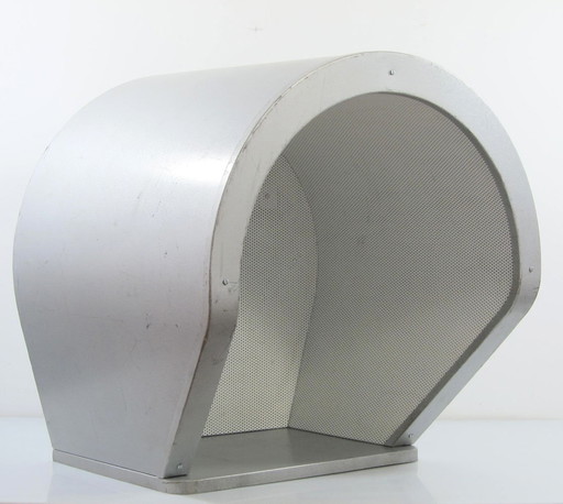 1950s Vintage Metal Telephone Booth – Mategot Pilastro Tomado Style