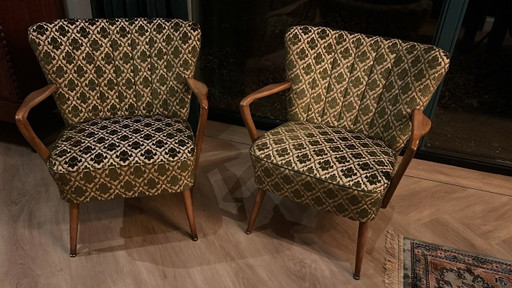 Set di 2 poltrone cocktail vintage anni '60
