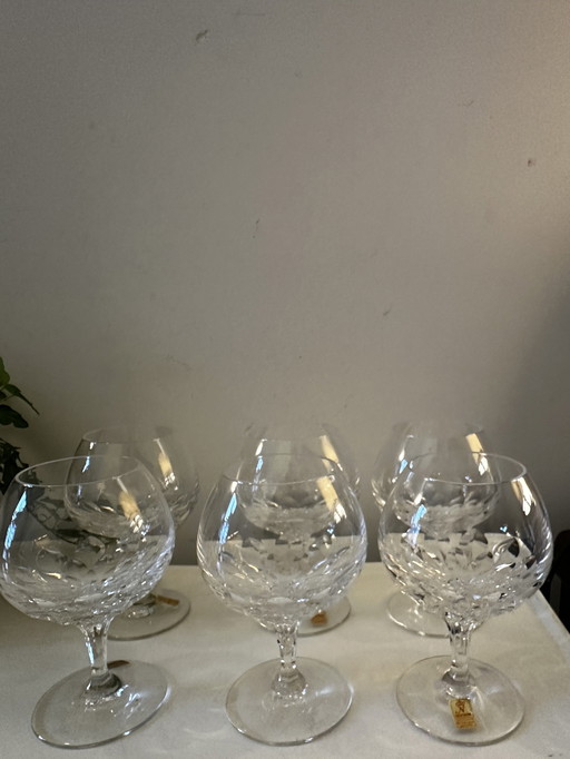 Set of 6 crystal glasses Nachtmann