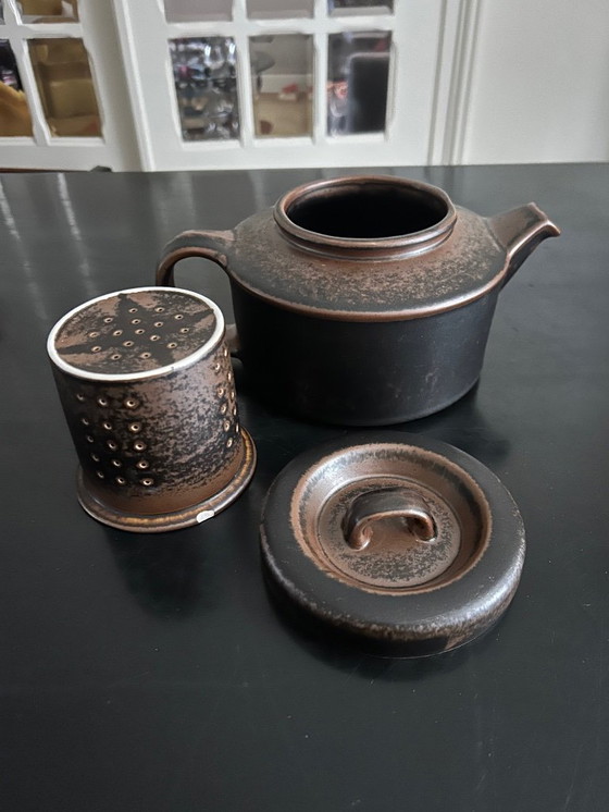 Image 1 of Ruska theeservies van Ulla Procopé voor Arabia