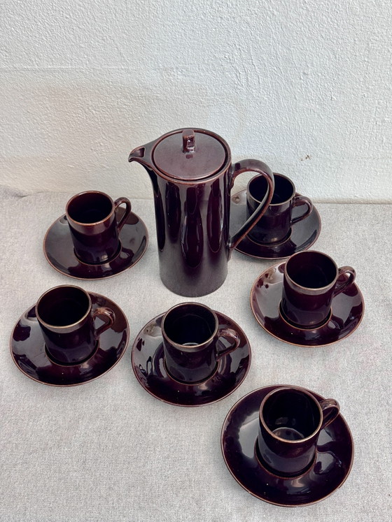 Vintage Royal Sphinx Europa Espresso Set – Pierre Daems 1964 – Vaisselle, Ceramic (photo 3 of 6)