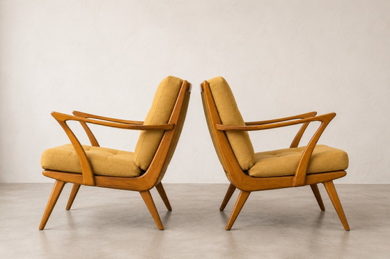 Image 1 of Coppia di poltrone scandinave vintage, design anni '60.