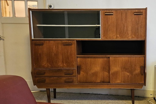 Vintage teakhouten buffetkast jaren ‘60 - model Den Haag