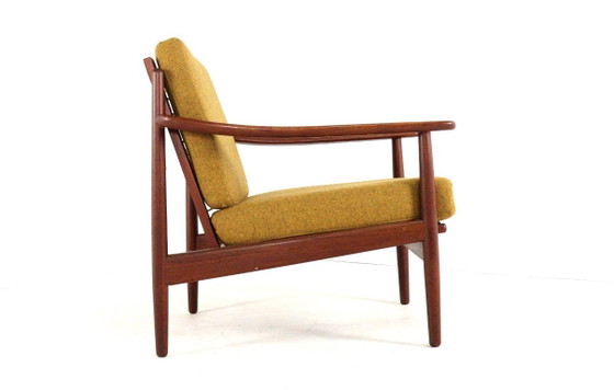 Image 1 of Vintage fauteuil  'Bamberg' nieuw gestoffeerd