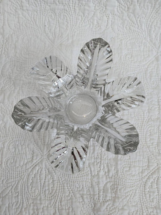 Crystal "Flower" Candlestick – Candle holders, Glass (photo 4 of 5)