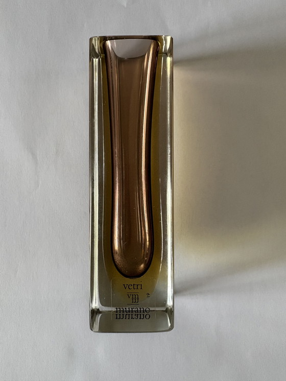 Image 1 of Murano Sommerso vintage vase