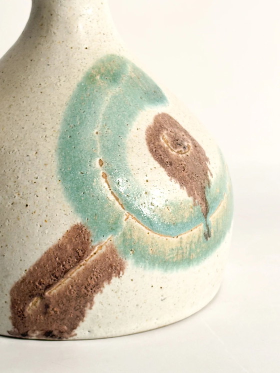 Bruno Gambone, bemalter Keramikkrug/Vase aus den 1970er Jahren – Dekorative Objekte, Ceramic (photo 5 of 14)