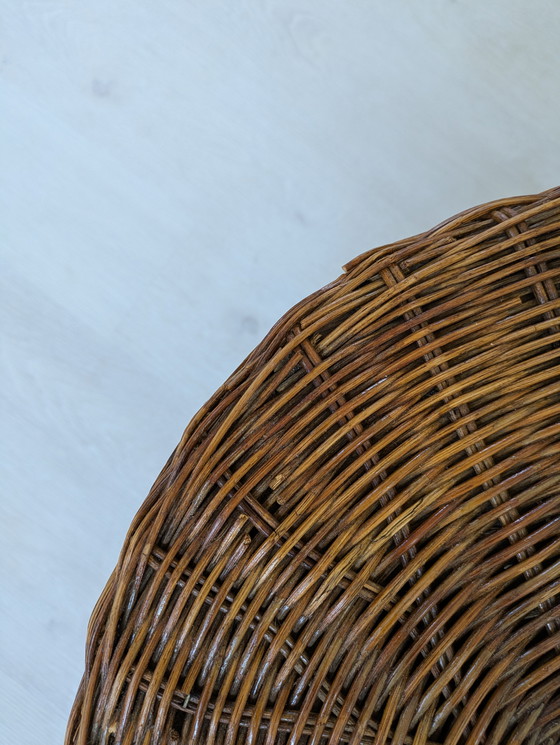 Image 1 of Outdoor Wicker Lounge - Vintage