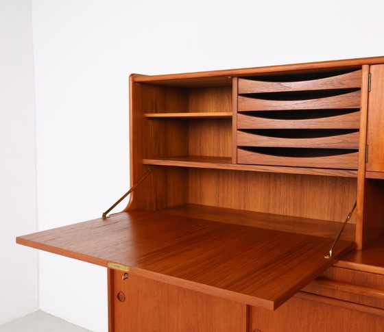 Image 1 of Vintage teak highboard, Denmark 1960s