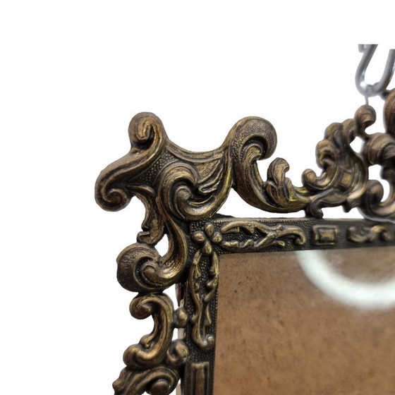 Image 1 of Cadre photo en laiton italien