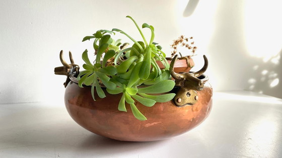 Image 1 of 3 BUFFLES Vintage hangende pothouder