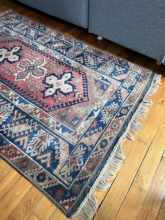 Image 1 of Handwoven wool rug, nige kars