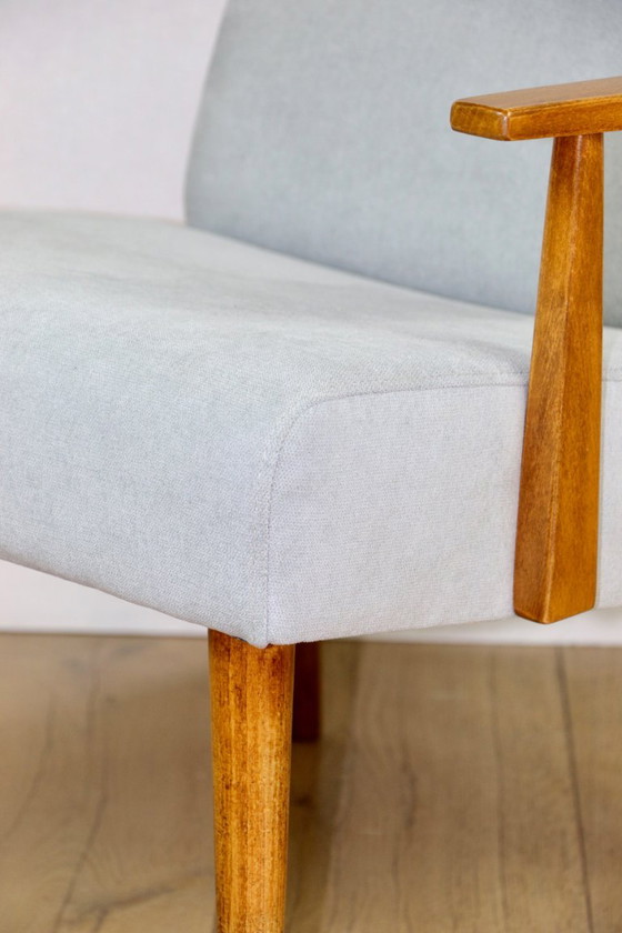 Poltrona vintage con braccioli in stile loft - Cielo blu – Axel Concept, Poltrone, Wood (photo 3 of 9)