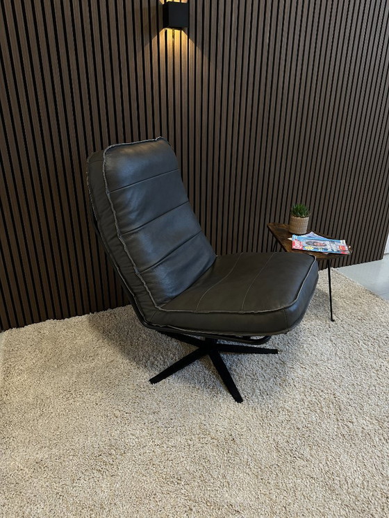 Image 1 of Poltrona Odin color antracite grigio