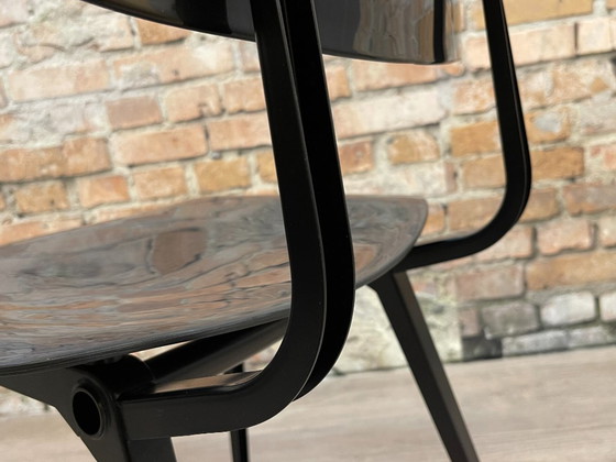 Ahrend Revolt, Black plastic | Friso Kramer, Dining chairs, Metal, Wood, Modern (photo 15 of 15)