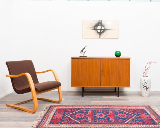 Image 1 of Sedia a sbalzo degli anni '50 in stile Alvar Aalto, in condizioni originali.