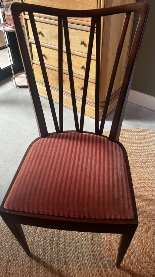 Set of 6 original A.A. Patijn Poly-Z Dining chairs – Zijlstra Joure – 1950s