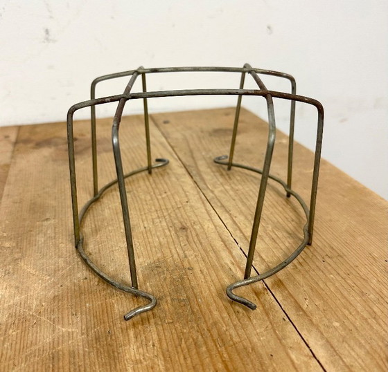 Image 1 of Lampada a sospensione in alluminio grigio industriale, anni '70