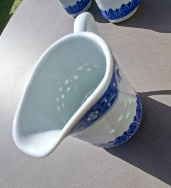 Image 1 of Servicio de arroz Jingdezhen de primera calidad de 11 piezas + 10 artículos adicionales GRATIS