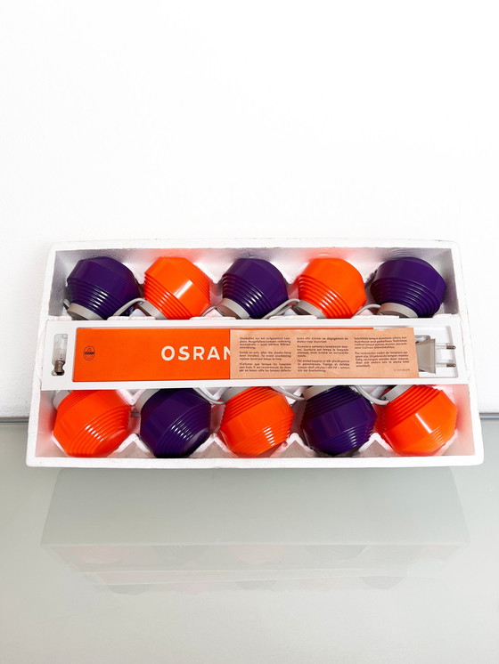 Image 1 of Vintage Jaren 70 Osram Happy Lux Feestverlichting Lampjes