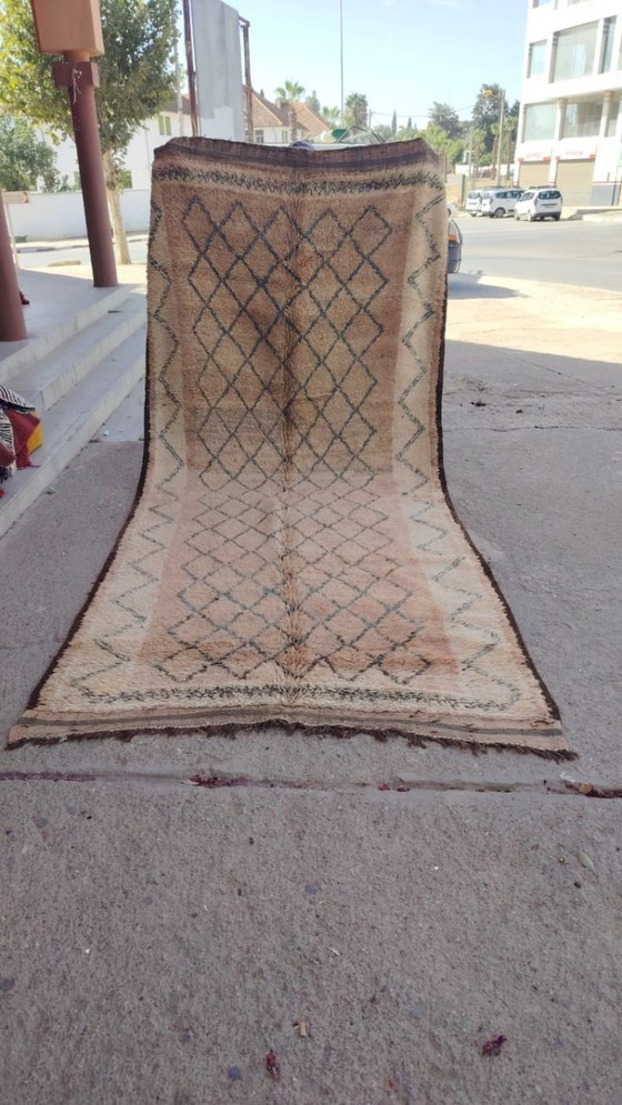 Image 1 of Handgeknoopt Berber kleed wol 340x160cm