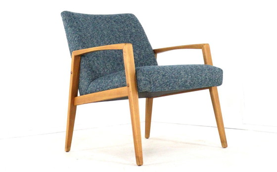 Image 1 of Vintage fauteuil 'Alerheim' nieuw gestoffeerd