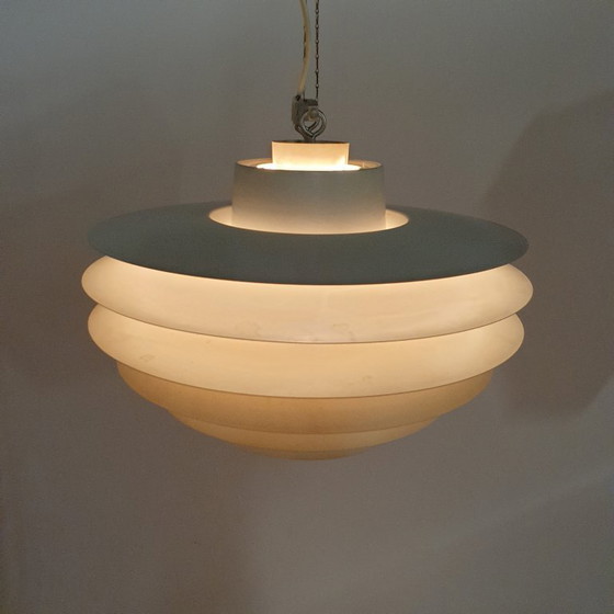 Image 1 of Lampe à Suspension Mid-Century Moderne "Verona" par Svend Middelboe pour Nordisk Solar, 1960s