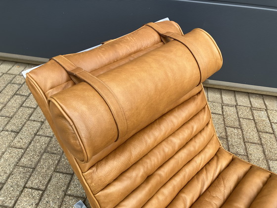 Image 1 of Arne Norell Ari lounge chair, Camel Cognac leder NIEUWSTAAT!