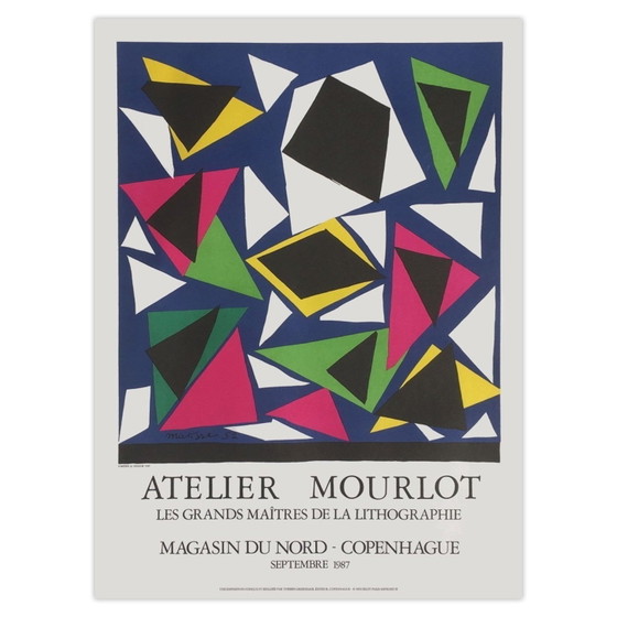 Henri Matisse Poster Expo 87 - L'Atelier Mourlot – Paper (photo 2 of 5)