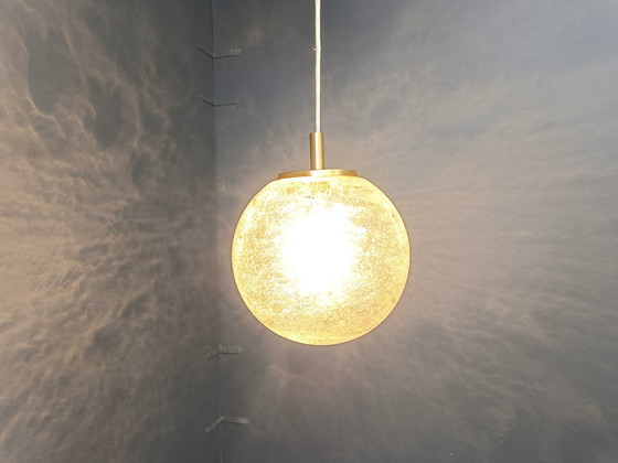 Image 1 of Lampada a sospensione vintage a globo di Doria Leuchten, anni '60
