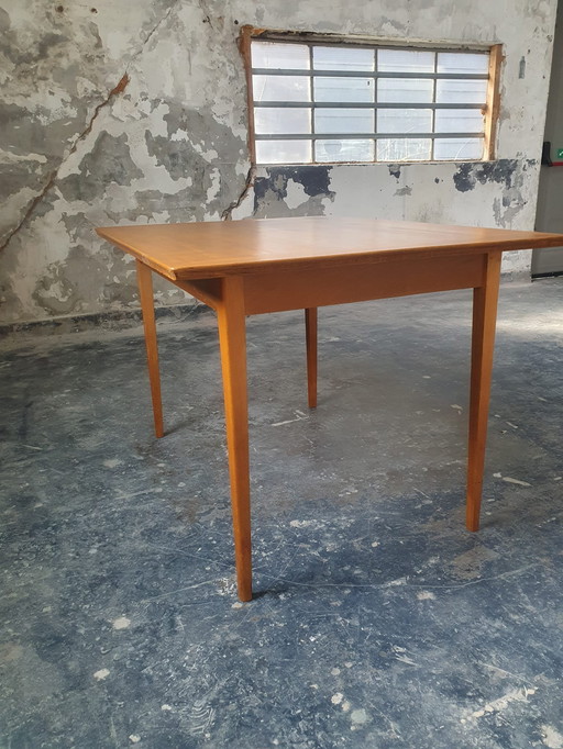 Eiken Vintage Eetkamer Tafel