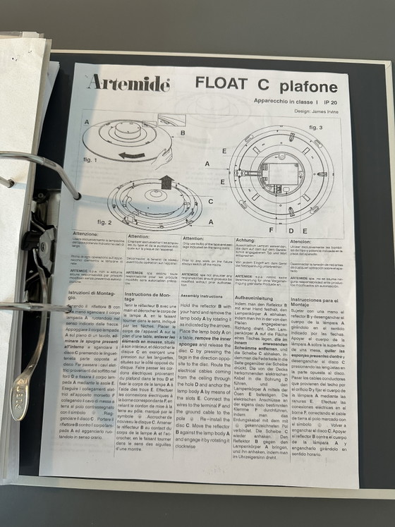 Image 1 of Suspension Artemide Float, 2 pièces