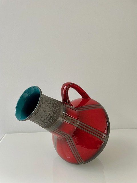 Image 1 of Statement Piece: Vintage Fat Lava Vaas van Carstens Tönnieshof