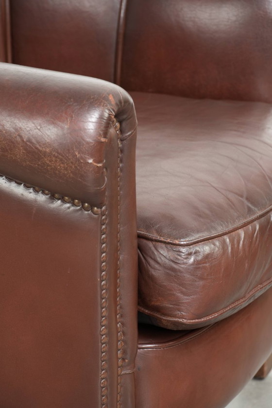 Image 1 of Comfortable sheepskin armchair with beautiful colors and nice details