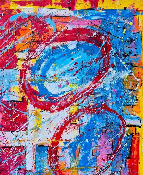 Image 1 of Jovan SRIJEMAC - Wandering Thoughts XXL - Toile d'artiste