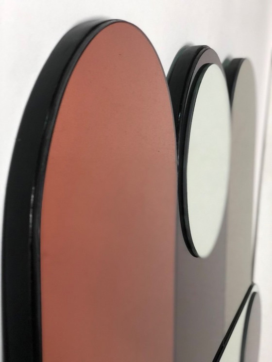 Image 1 of Zirkusspiegel aus Rauchglas, 1994