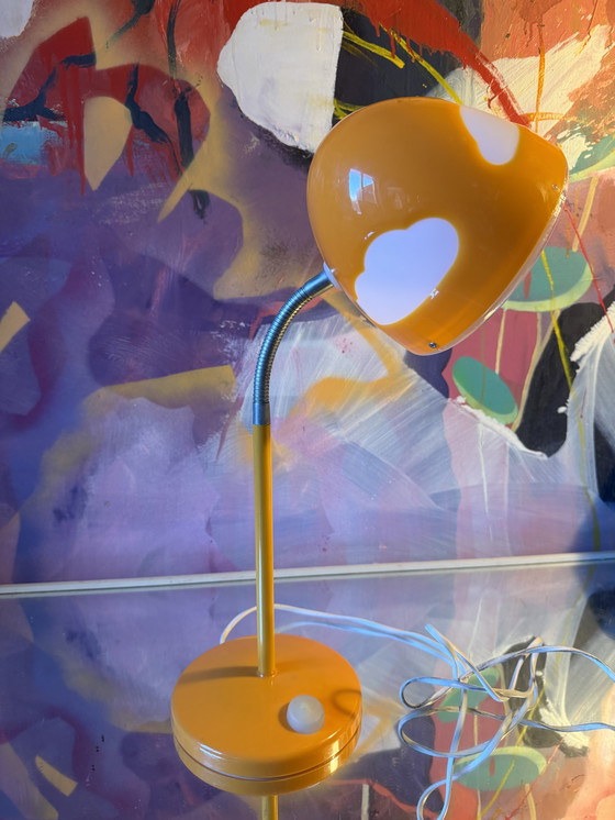 Image 1 of Vintage IKEA Skojig Bureaulamp - oranje