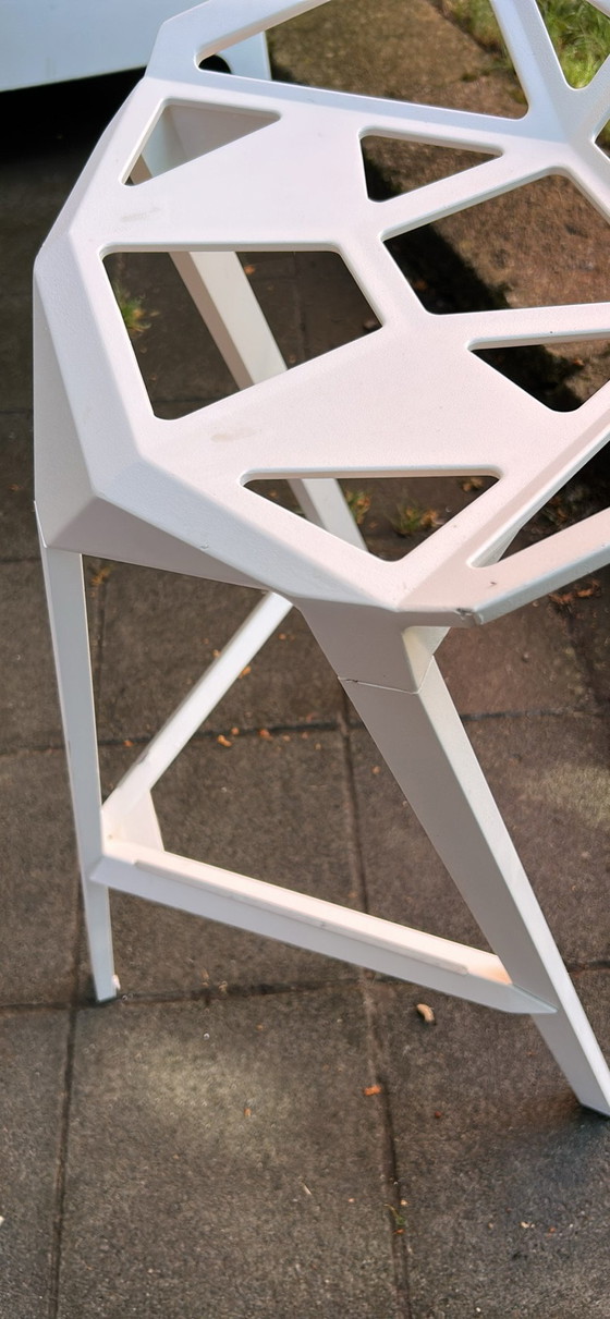 Image 1 of 2 Magis krukken_Een kruk, 77 cm hoog, wit