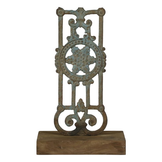 Cast Iron Decorative Objects CIRCLE – Wood (photo 4 of 8)